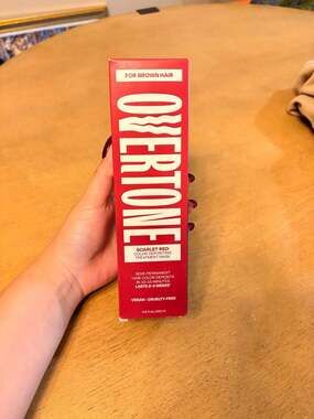 Overtone Scarlet Red Hair Mask- Semi-Permanent Hair Dye & Color ...,